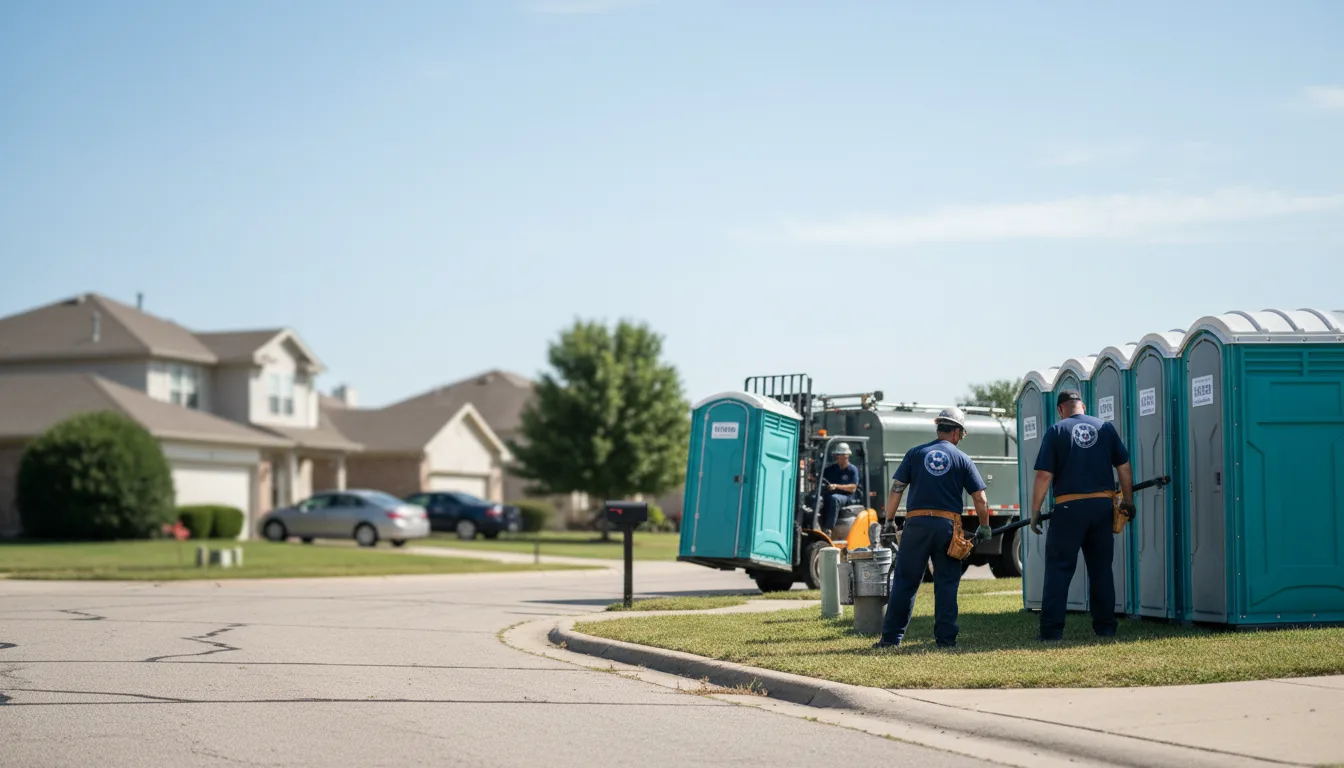 Porta Potty Rental in Garland, KS near me